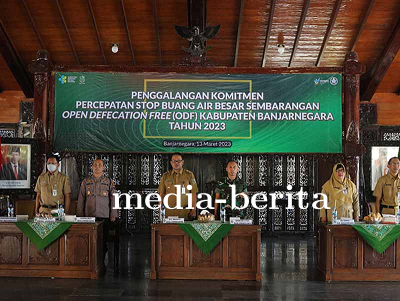 Dandim 0704/Banjarnegara Sebagai Narasumber Dalam Kegiatan Penggalangan Komitmen Percepatan ODF Kabu