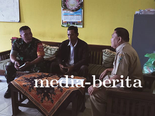 Serda Winarto Babinsa Koramil 04 Karangkobar Giat Perkenalan di Desa Paweden