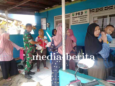 Dukungan TNI dan Bidan Desa untuk Pencegahan dan Penanganan Gizi Buruk pada Balita dan Ibu Hamil