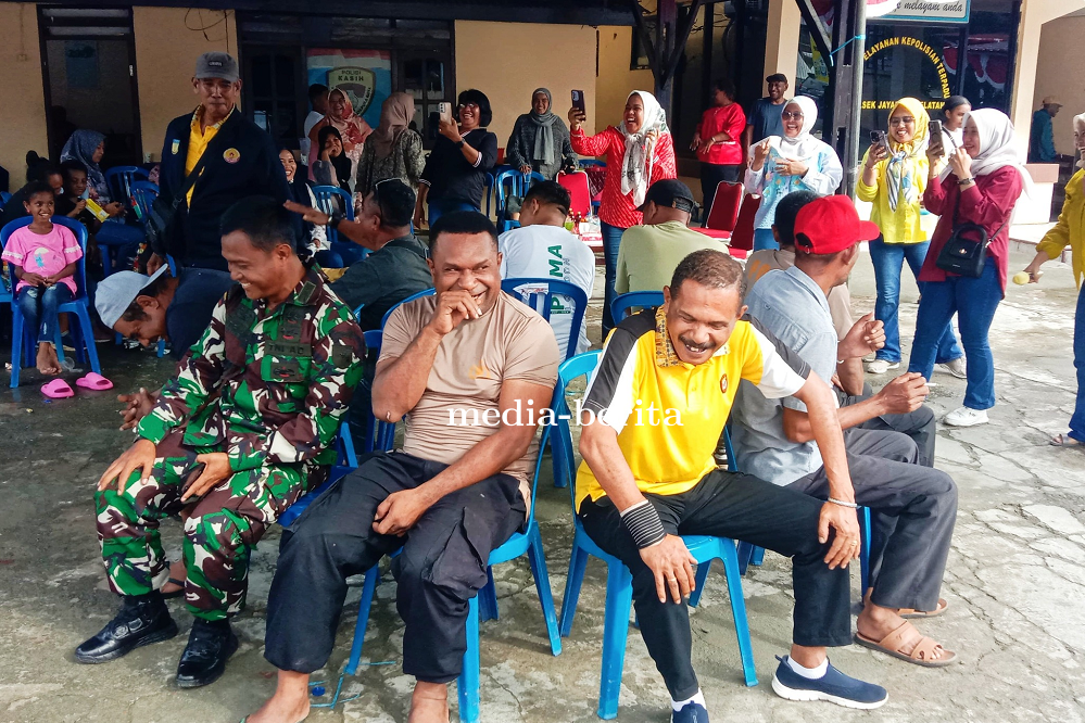 Family Gathering Koramil dan Polsek Jayapura Selatan Perkuat Sinergi Kebersamaan 