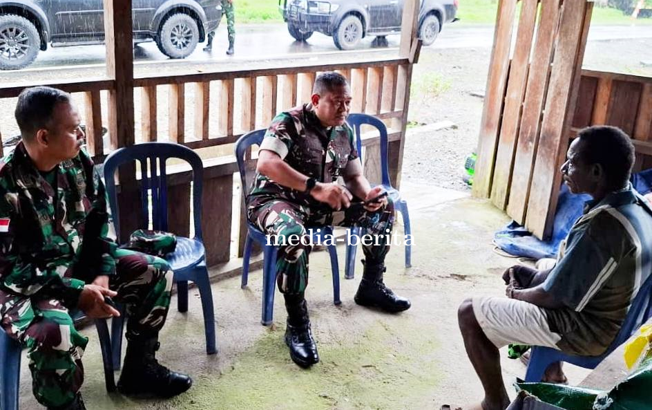 Dandim Jayapura Tinjau Lahan Hibah Ondoafi Kampung Muara Nawa