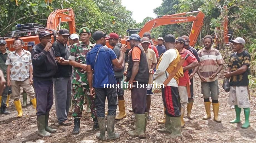 Libatkan Tokoh Adat dalam Pembukaan Lahan HGU, Babinsa Lakukan Pendampingan