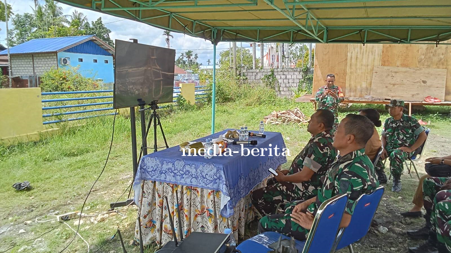 Dandim 1701/Jayapura Paparkan Progres Pembangunan KDKMP kepada Aster Panglima TNI