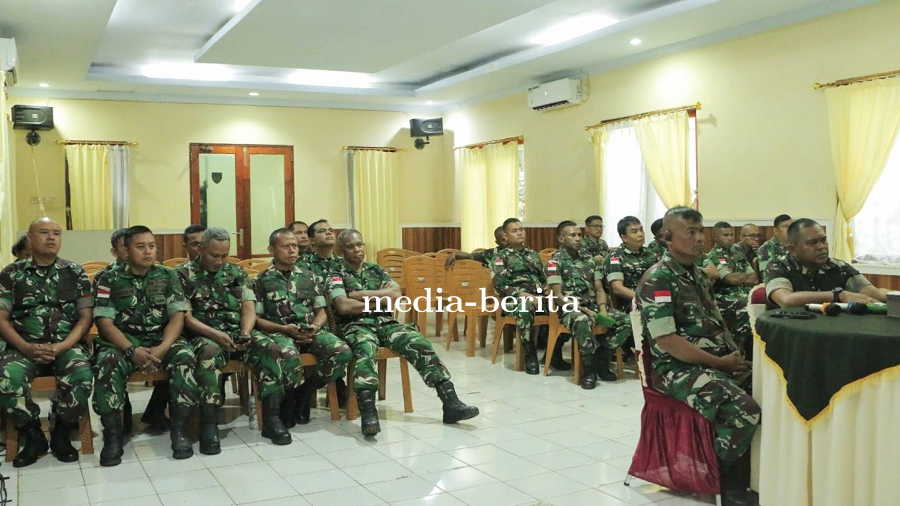 Tingkatkan Kualitas Kesehatan, Kodim Jayapura Ikuti Seminar Kesehatan Otak