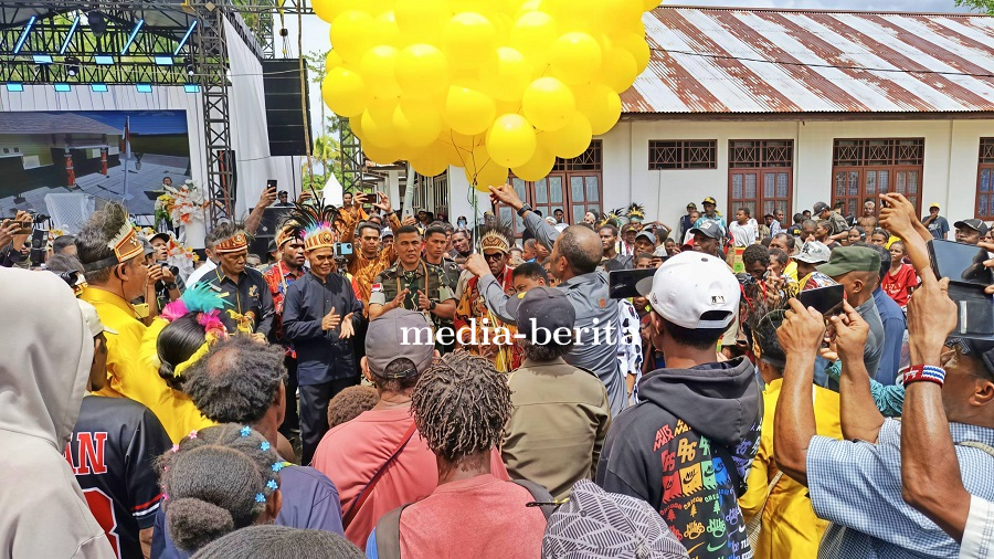Hadiri HUT Keerom, Kasdim 1701/Jayapura: Sinergi Lintas Sektor Dorong Percepat Pembangunan