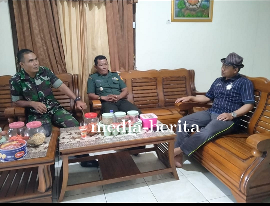 Danramil Bumijawa Sambangi Tokoh Agama Desa Taju