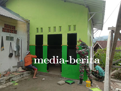 Satgas TMMD Banjarnegara Warna Baru untuk Hunian Masyarakat