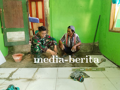 Kerja Bakti Rehab Rumah di Desa Sijenggung Capai 95 persen