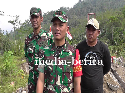 Dandim 0704 Banjarnegara Tinjau Lokasi TMMD Reguler ke-120 di Desa Sijenggung