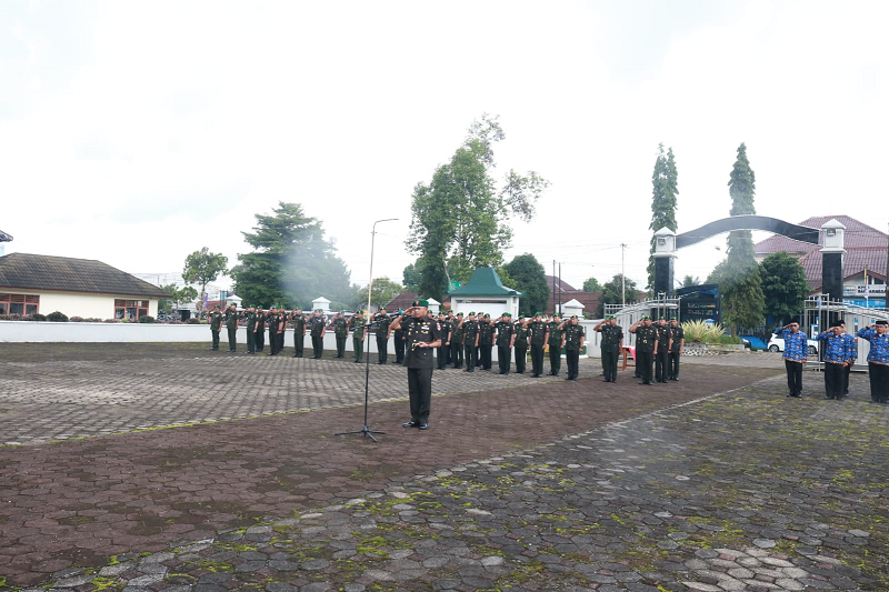 Dandim Banjarnegara Pimpin Ziarah Hari Juang TNI AD 2025