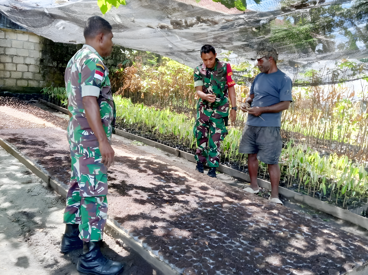 Babinsa Memberikan Motivasi dan semangat  Kepada Warga Binaan