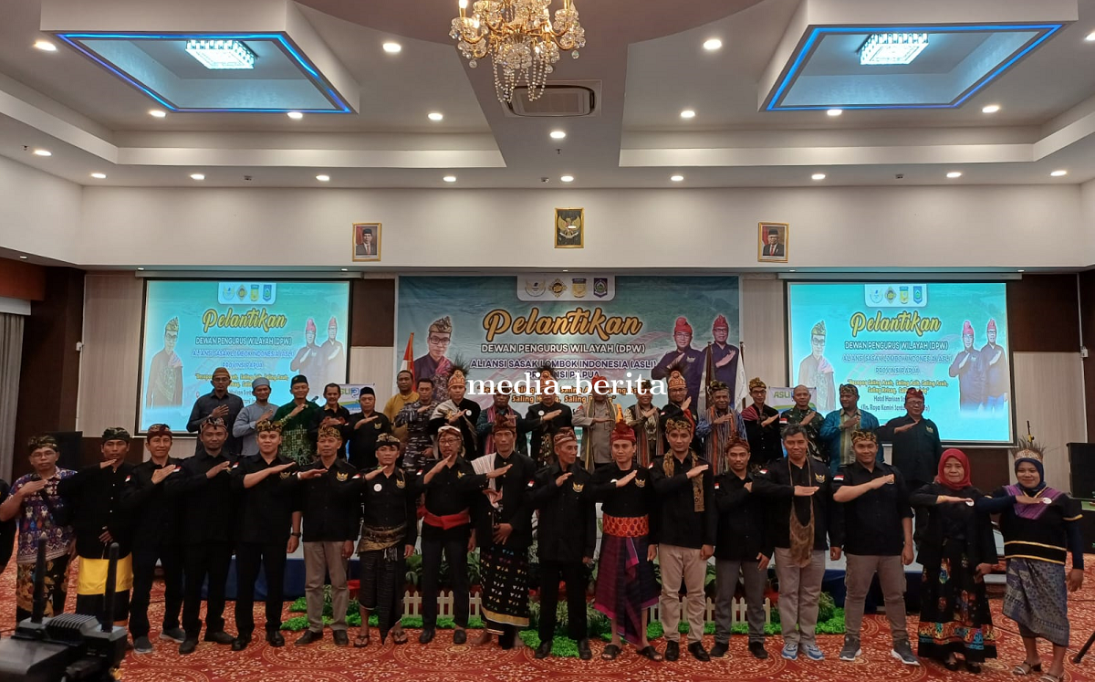 Dandim Jayapura Ikuti Secara Langsung Pelantikan Pengurus Wilayah ASLI