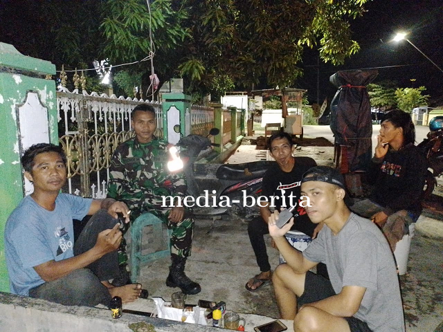 Melalui Giat Komsos Babinsa Kodim 0712 Tegal Ciptakan Situasi Yang Baik Dengan Warga Binaan