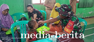 Cegah Balita Stunting Dan Gizi Buruk Bagikan PMT Dan Susu Sehat