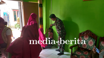 Babinsa Melaksanakan Pendampingan Posyandu