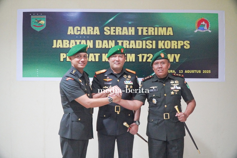 Promosi Jabatan, Danrem 172/PWY Apresiasi Kinerja Dandim Biak Numfor dan Yahukimo