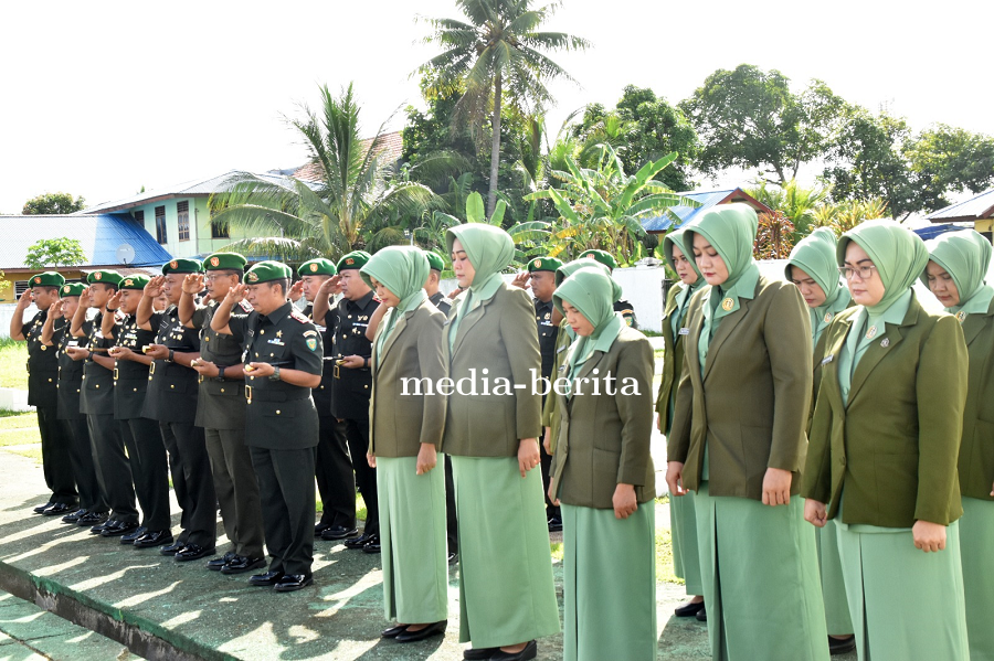 Ziarah Rombongan Peringati Hari Juang TNI AD 2025 di Merauke Berlangsung Khidmat