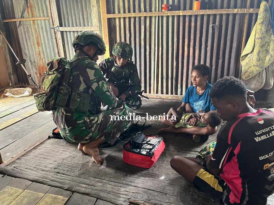 Bergerak Jangkau Daerah Terpencil, TNI Hadirkan Pelayanan Kesehatan Gratis