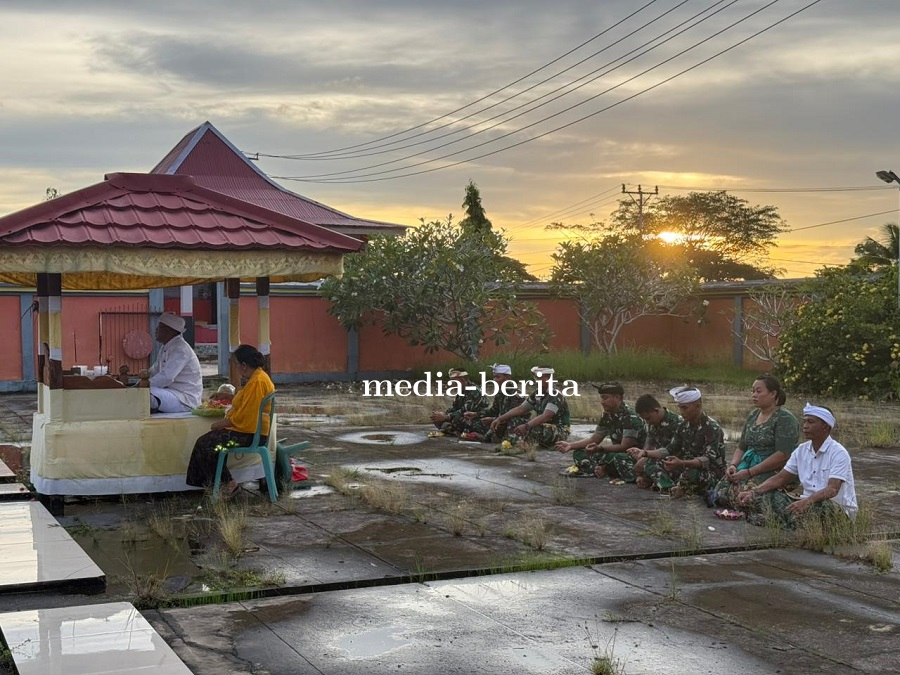Doa Bersama Sambut Tahun Baru dan Untuk Korban Bencana, Prajurit dan PNS Kodam XXIV/Mandala Trikora 