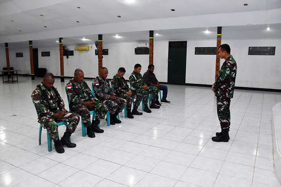 Kodim 1707/Merauke Gelar Doa Bersama Sambut Malam Pergantian Tahun 2025 2026