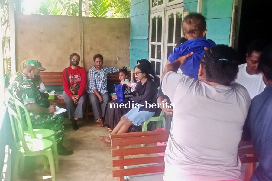 Babinsa Kelapa Lima Dampingi Pelayanan Posyandu, Wujud Kepedulian Nyata Untuk Ibu dan Balita