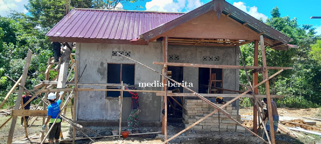 Dua Minggu Berjalan Progreas TMMD Ke – 118 Kodim 1701 Jayapura Capai 53 Persen