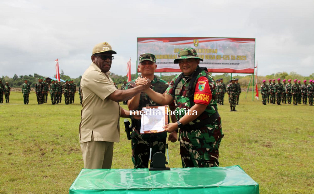 Brigjen TNI Thevi A. Zebua, Resmi Tutup TMMD 125 di Kamno Sari