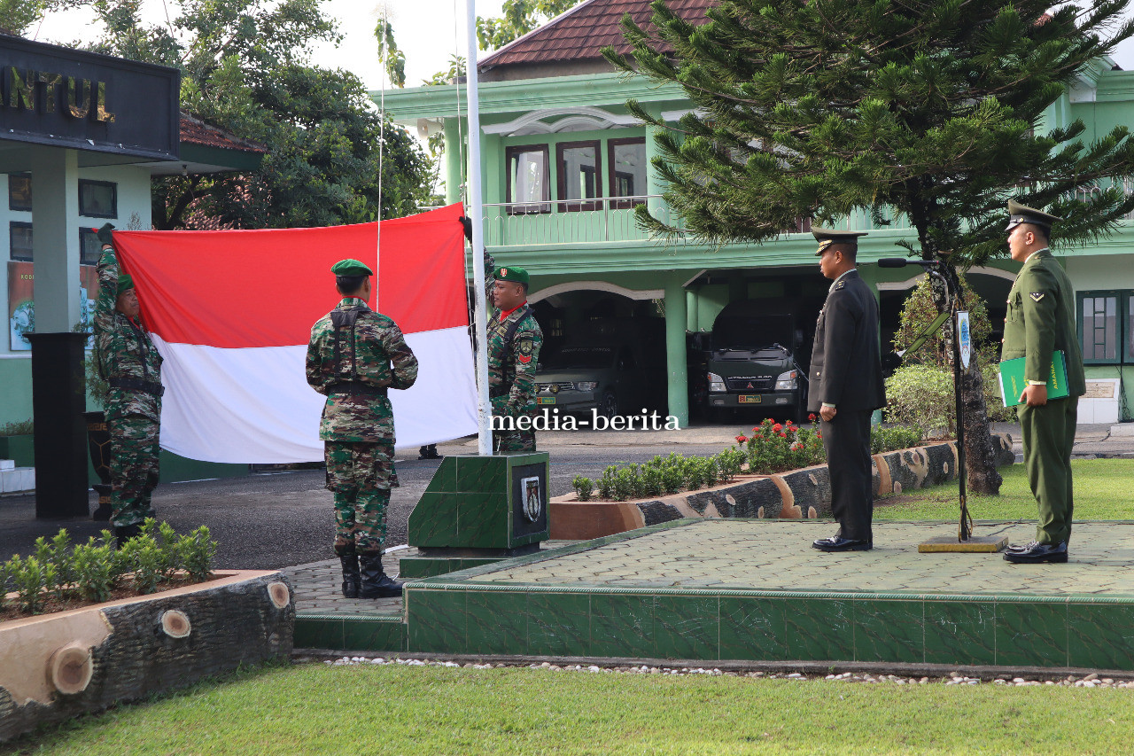 Peringati Hari Sumpah Pemuda Ke 94, Kasdim 0729 Pimpin Upacara