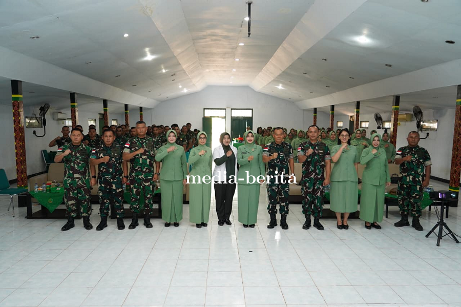 Korem 174/ATW Tingkatkan Kesadaran Kesehatan Prajurit melalui Penyuluhan HIV dan IMS