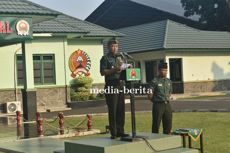 Bacakan Menteri Kominfo, Kasdim Tegal Pimpin Upacara Hari Kebangkitan Nasional Tahun 2024