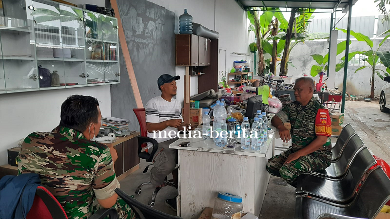 Jaga Hubungan Baik, Babinsa Koramil 08 Talang Laksanakan Komsos Dengan Warga Binaan