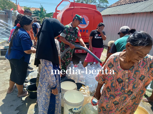 Serda Kasmuri Dampingi Penyaluran Air Bersih Desa Jatimulya 