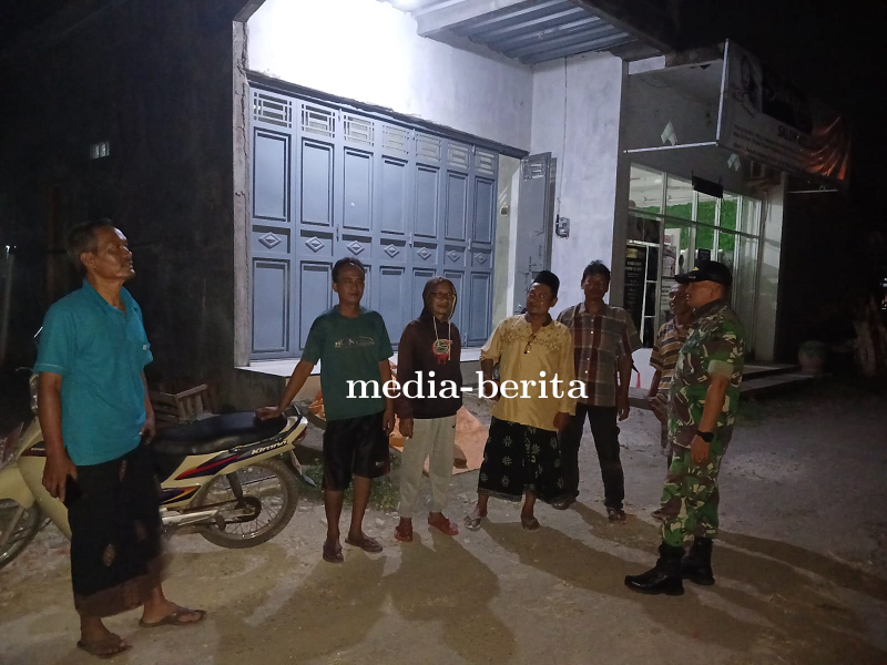 Pantau Situasi, Pelda Saiful Laksanakan Patrol Wilayah Binaan
