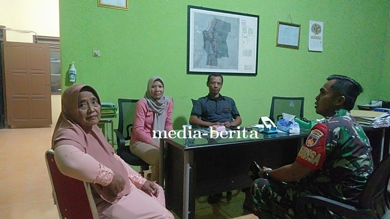 Pererat Silaturahmi, Babinsa Kodim 0712 Tegal Anjangsana Ke Perangkat Desa
