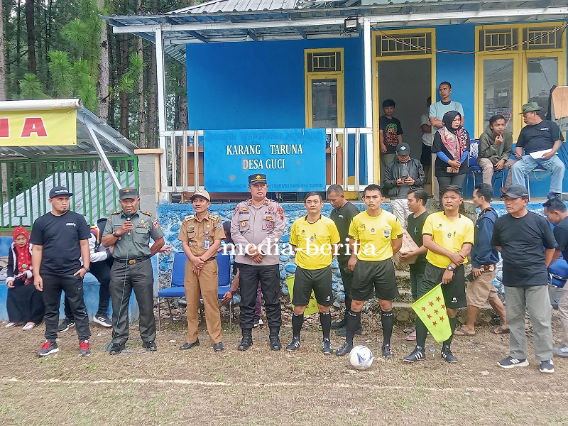 Danramil 19 Bumijawa Buka Turnamen Sepak Bola Danramil Cup
