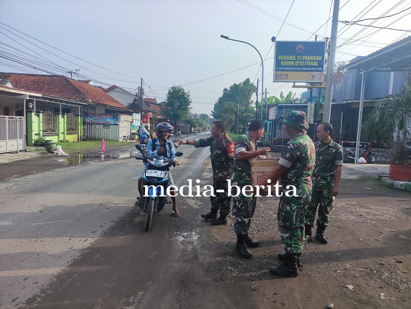Jumat Berkah Koramil 11 Pangkah Kodim 0712 Tegal
