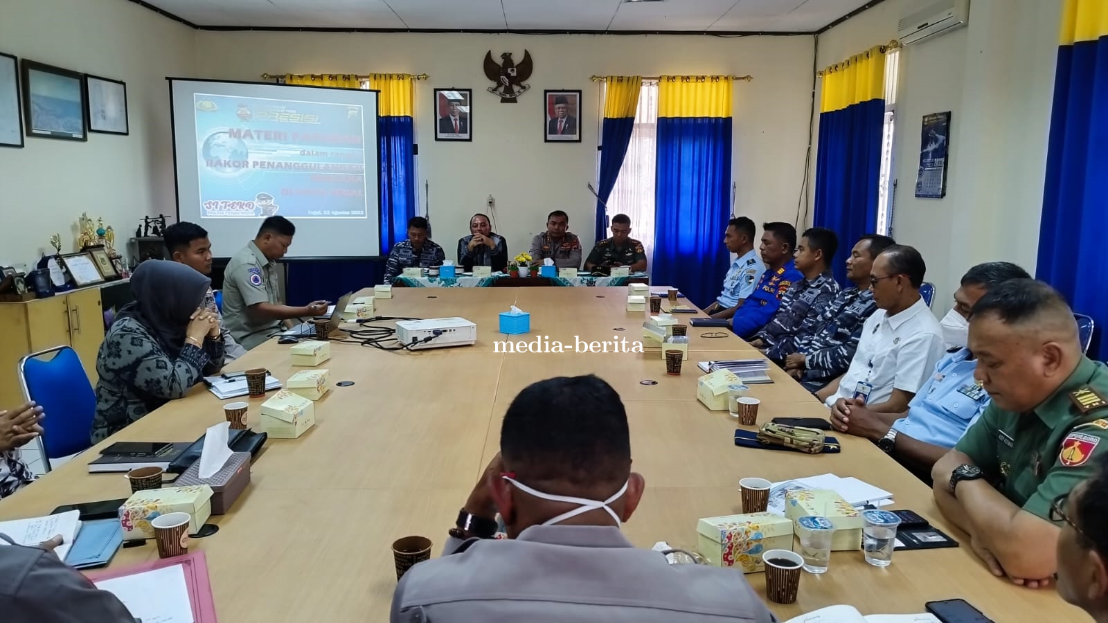 Rakor Pembentukan Tim Penanganan  Kebakaran Hutan dan Lahan di Kota Tegal