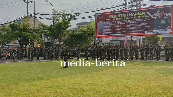 Pupuk Jiwa Nasionalisme, Kodim Tegal Gelar Upacara Mingguan