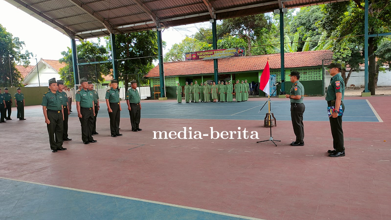 Dandim 0712 Tegal Korem 071 Wijayakusuma Pimpin Acara Tradisi Pelepasan Personil Purna Tugas Dan Pin