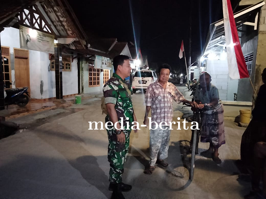 Terus Jaga Hubungan Baik, Babinsa Kodim 0712 Tegal Komsos Dengan Warga Binaan 