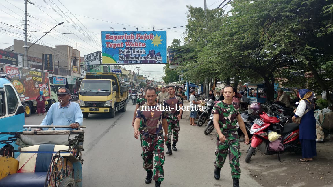Jaga Kebugaran Fisik, Kodim 0712 Tegal Gelar Jalan Sehat
