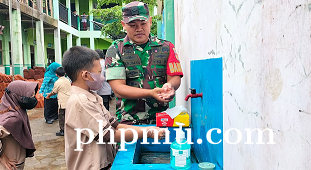 Babinsa Hadiri Undangan Peringatan HCTPS di SDN 2 Danakerta
