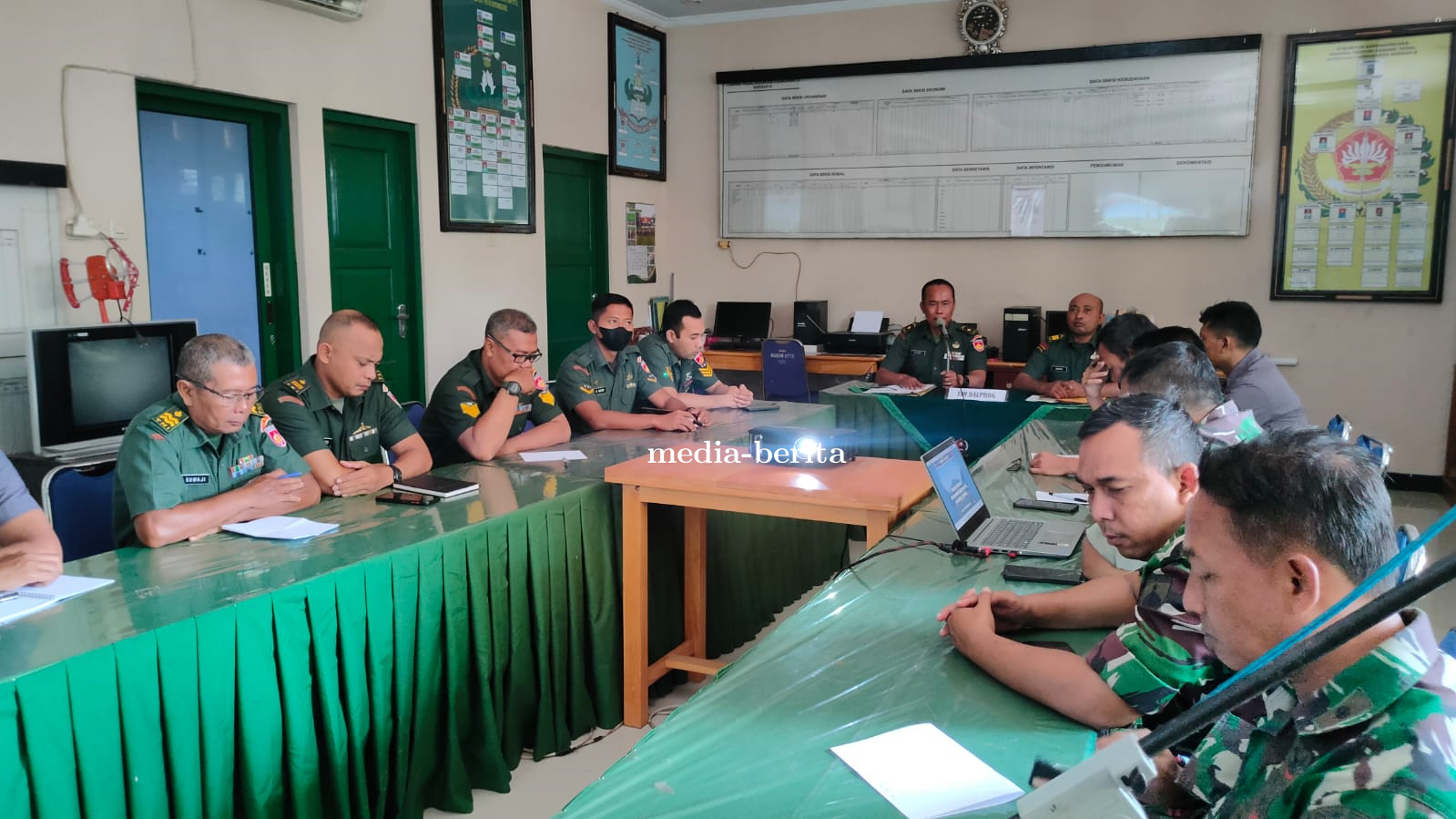 Tim Dalprog Korem 071 Wijayakusuma Kunjungi Kodim 0712 Tegal