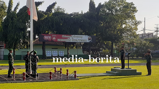 Kodim 0712 Tegal Gelar Upacara Bendera Hari Senin April 2024