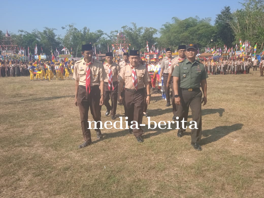 Danramil Suradadi Hadiri Upacara HUT Pramuka Ke – 63 Tahun 2024