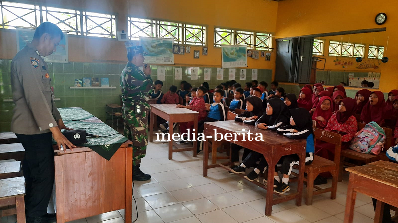 Cegah Bullying, Batuud Koramil Jatinegara Berikan Edukasi Pencegahan Bullying Kepada SDN 01 Penyalah