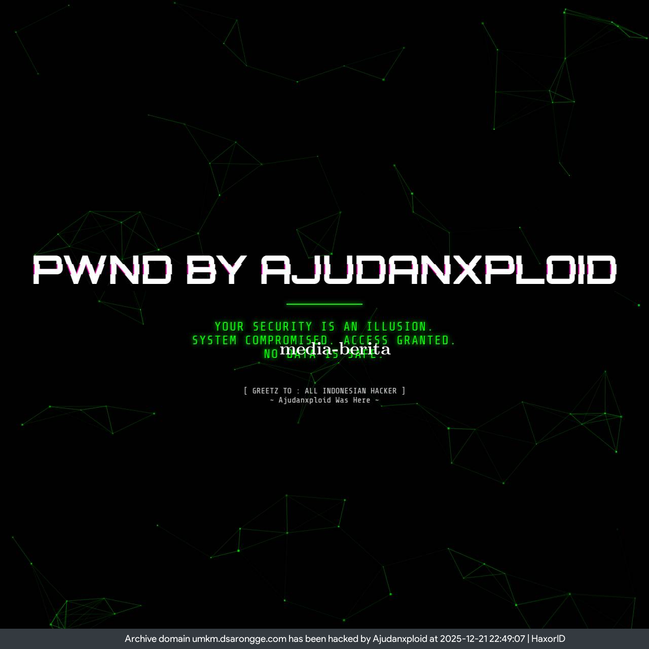 situs-umkm-dsarongge-telah-di-retas