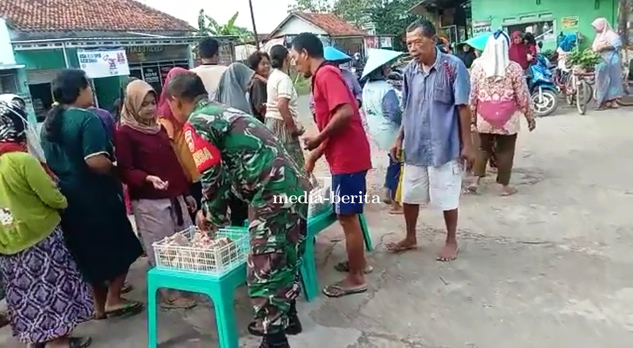 Laris Manis Nasi Ponggol Koramil Kersana