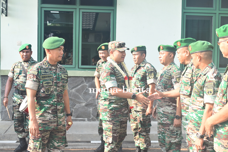 Kunjungan kerja Danrem 071 Wijayakusuma di Kodim 0712 Tegal