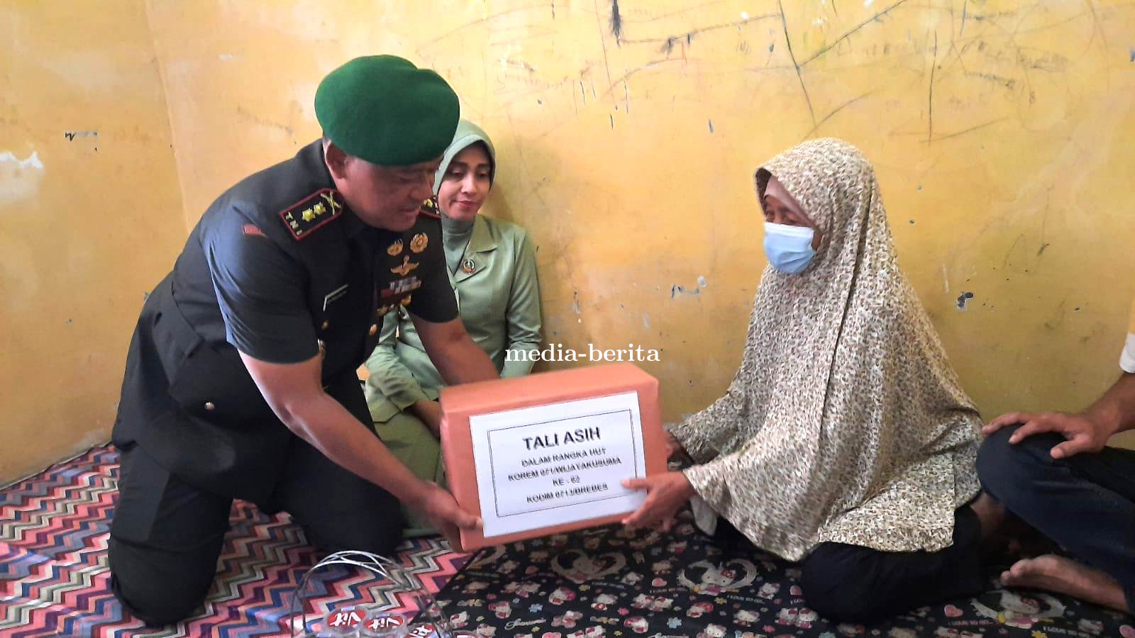 KBT Brebes Anjangsana Ke Warakawuri dan Purnawirawan TNI
